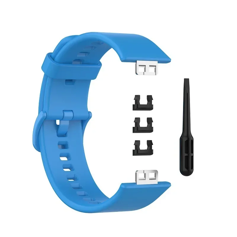 Silicone Sport Wristband for Smartwatch - Replacement Strap with Tool