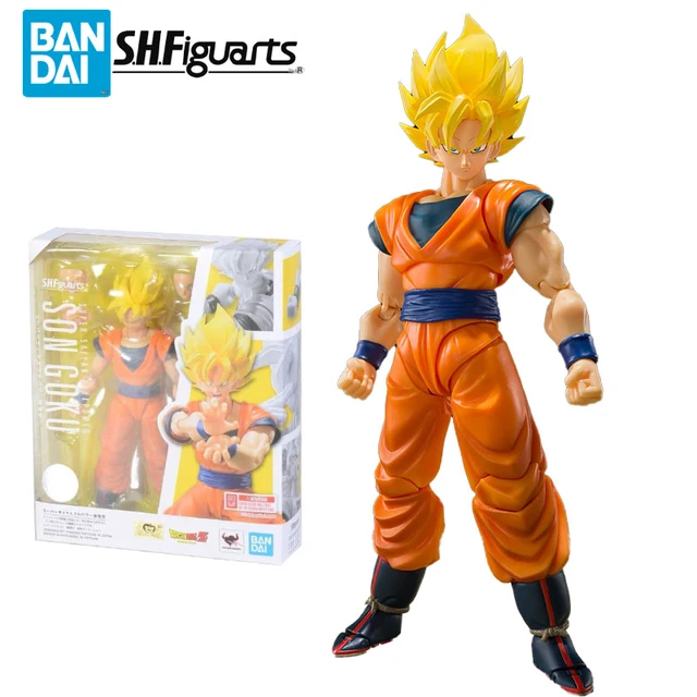 In stock Original BANDAI Dragon Ball GT SHF Super Saiyan 4 Son Goku Ten  Times Ka Me Ha Me Ha ANIME ACTION Figures PVC Model Toy