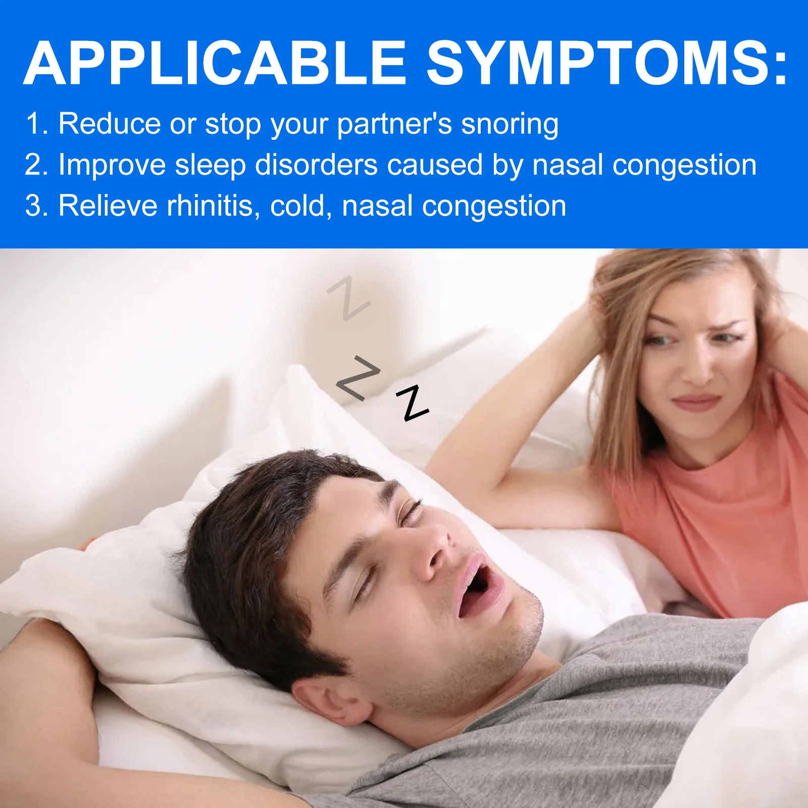 Silicone Nose Clip Anti Snoring Nasal Dilator Stop Snore Aid Easy Breathe Improve Sleeping Rhinitis 6