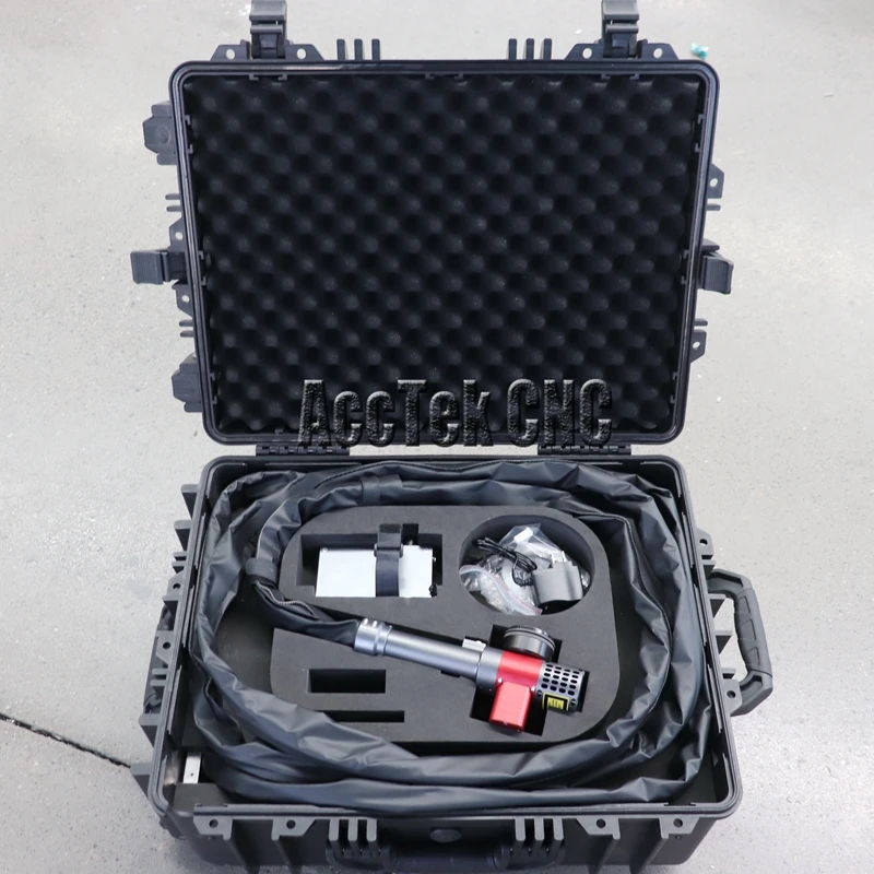 

Suitcase Type Portable Laser Cleaner 100w 200w Pulse Fiber Laser Cleaning Rust Removal Cleaner Machine