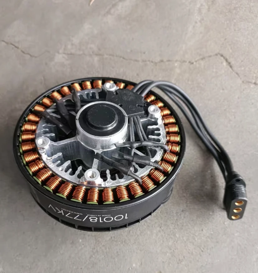 

Original new 10018 / 77KV Motor/Engine 10018/77KV for DJI Agras T30 Avionics Module Spray Drones