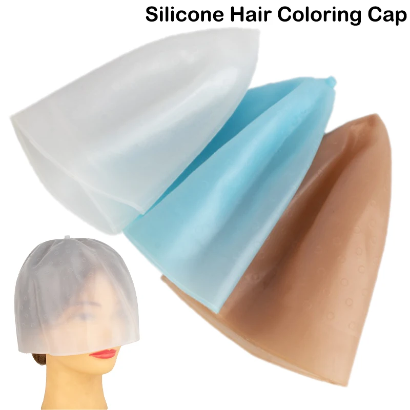 

Силиконовый колпачок для окрашивания волос, крючок, игла, профессиональный цветной окрашивающий подсвечивающий многоразовый набор, матовый женский салон красоты