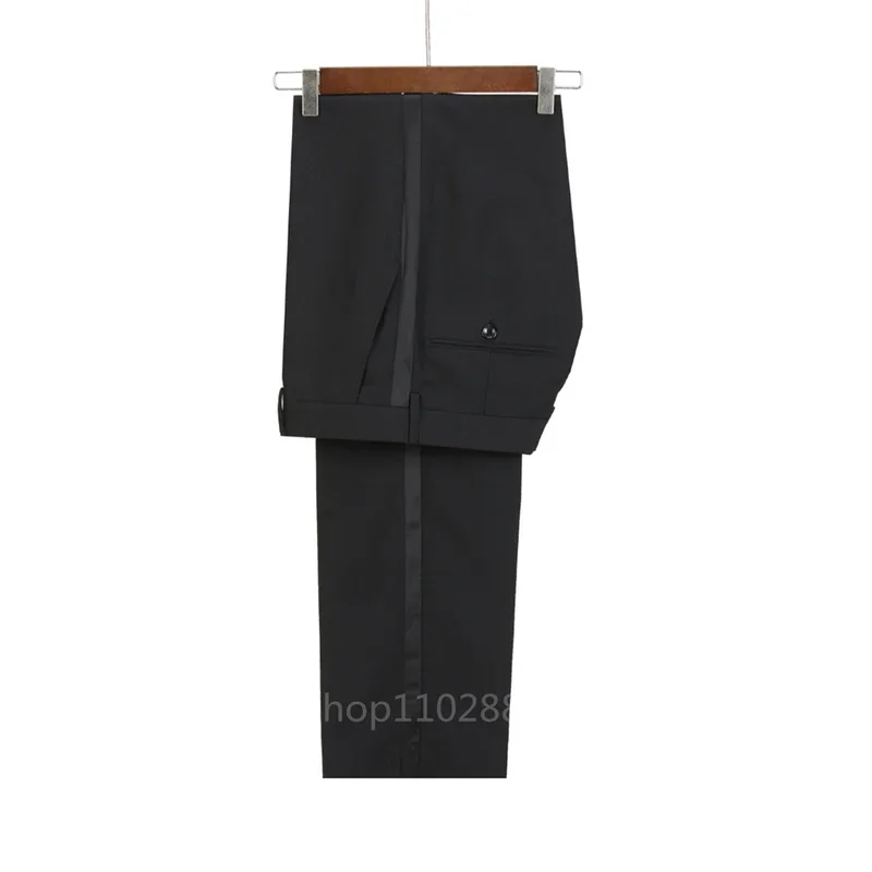 2 Pieces Men Suit Satin Lapel Tuxedo Wedding for men