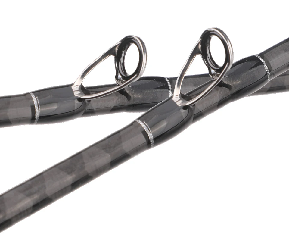 Rollfisch Titan Spitze Tintenfisch Tintenfisch Tintenfisch Kohle faser Guss Angelrute Boot Licht langsam Jigging Rute Action antik wt111g 1,75 m – Detail 5