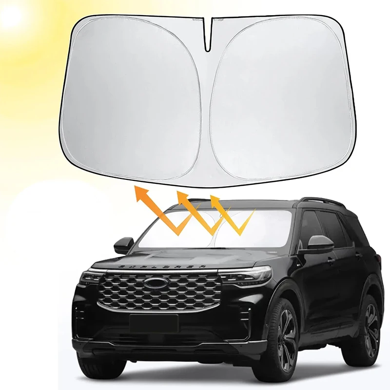 Car Windshield Sun Shade Durable for Sun Protection Heat Insulation & UV Foldable Shield car sunshade windshield sunshade windshield sun shade