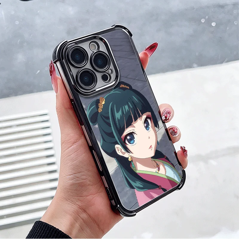 Elegant Maomao Plating Phone Case by A-Apothecary D-Diaries