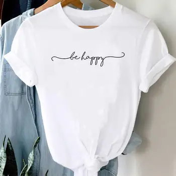 Letters Ins Clothing Women Printed European Sleeve T-shirt Tops  Oversized T Shirt  Women Clothing 1