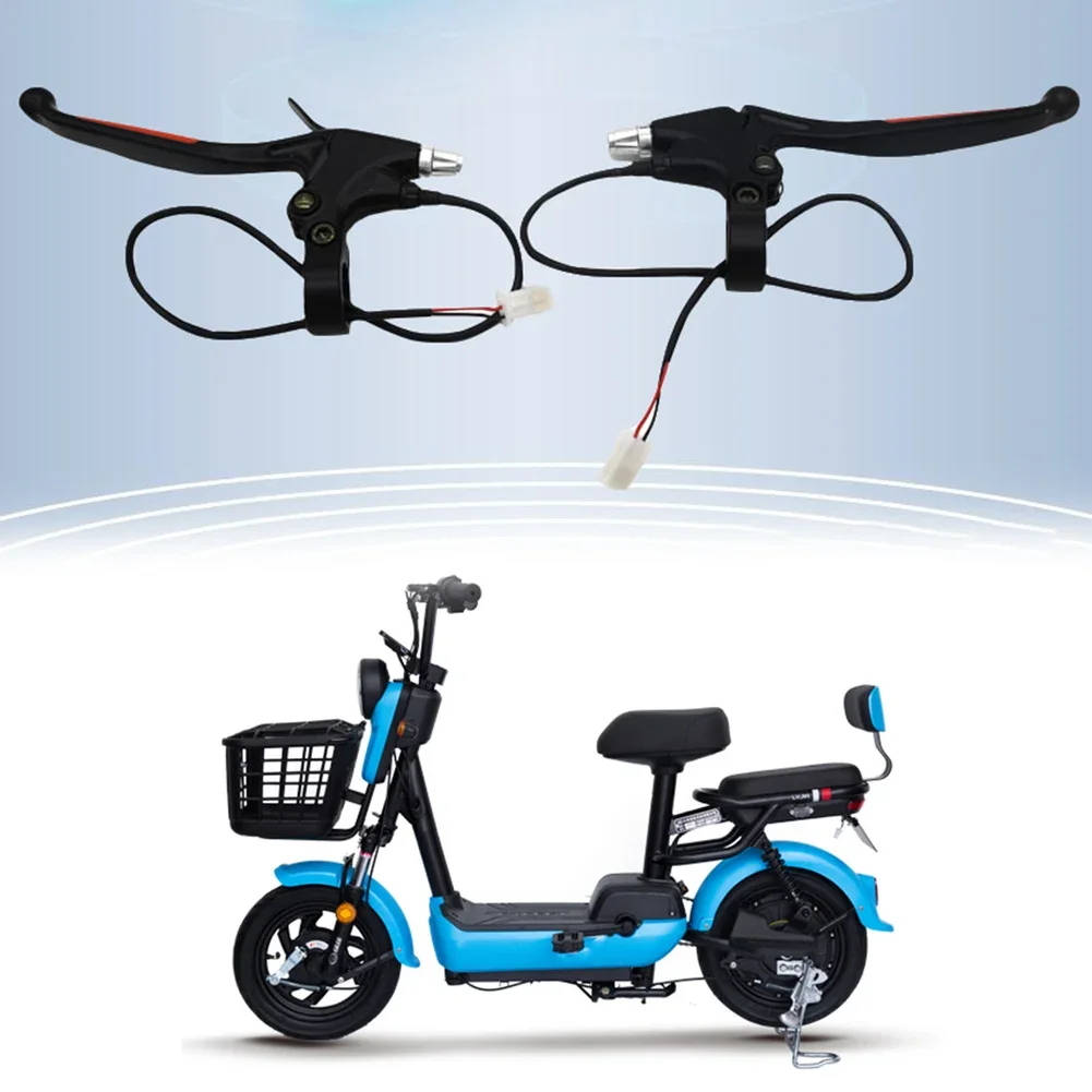 

Easy To Use Lightweight Strong High Quality E-bike Brake Lever Brake Cut Off Power Handle Caliper Aluminum Alloy