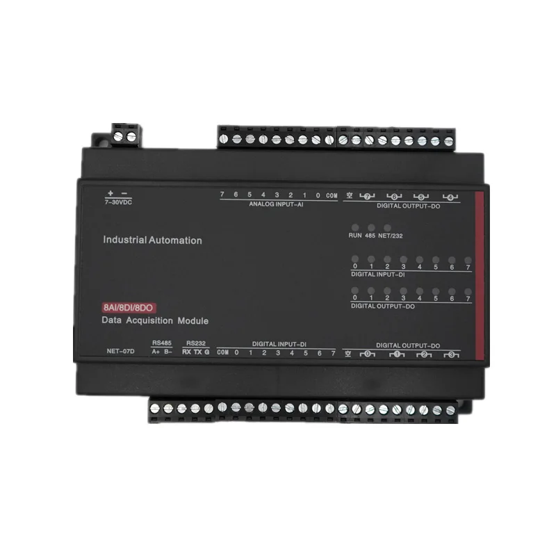 

8AI8DI8DO Combination Module Analog Quantity Acquisition Switch Quantity Input Relay Output Modbus RTU