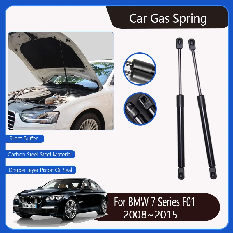Aste Idrauliche A Gas Anteriori Per Auto Adatte Per Bmw Serie 7 F01 2008 ~ 2015 Ammortizzatore Retrattile Prop Rods Puntone Lift Support Accessori Aut