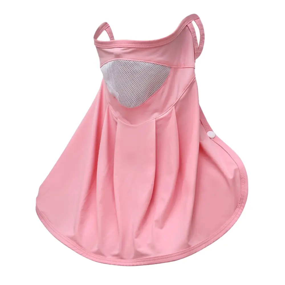 PGM Women Golf Sunscreen Ice Silk Mask Sun Protection Breathable Anti-UV Mask Quick-Drying Absorb Sweat Sports