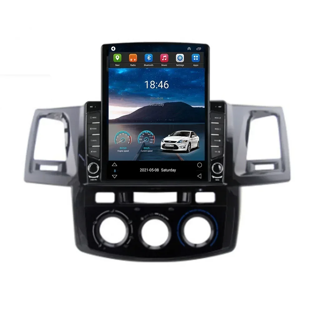 

2Din Android Tesla Car Radio For Toyota Fortuner Hilux 2007-2015 Car Multimedia Player Autoradio GPS Navigation Carplay Headunit