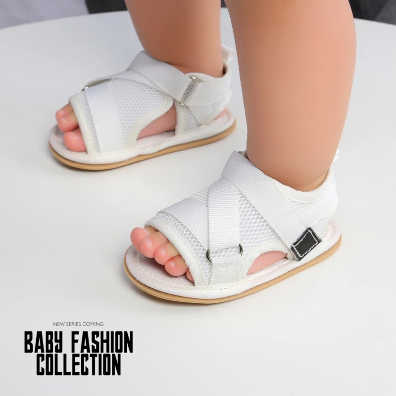 Baby Boys Girls Sandals Premium Soft Anti-Slip Rubber Sole Infant Summer Shoes Toddler First Walkers