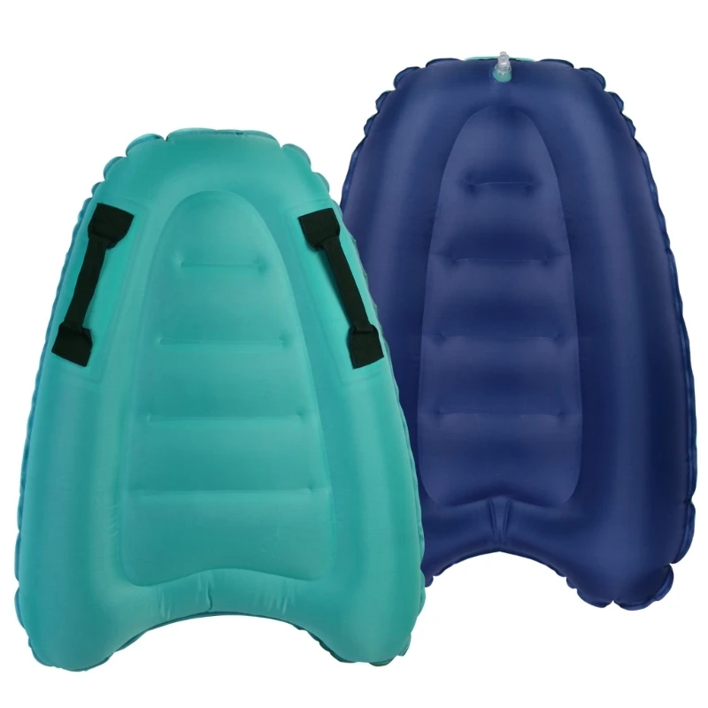 

Inflatable Pool Bodyboard Practical Pool Float for Kids Adult Water Pool Toy Foldable Leakproof Surfboard Party Favor