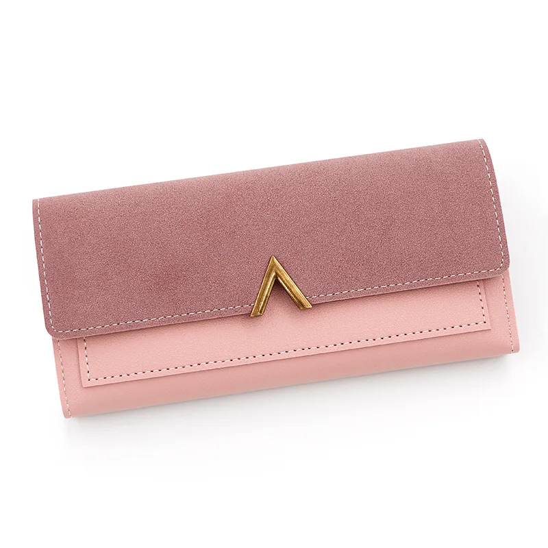 Long Purses For Women Wallet New Fashion Long Coin Purse Card Holder Small Ladies Wallet Female Hasp Mini Clutch billetera bolas 3