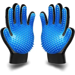 Ultimate Pet Grooming Kit - Dual - Sided Brush & Bath Cleaning Glove for Fur Care and Shedding Control (1 pair)