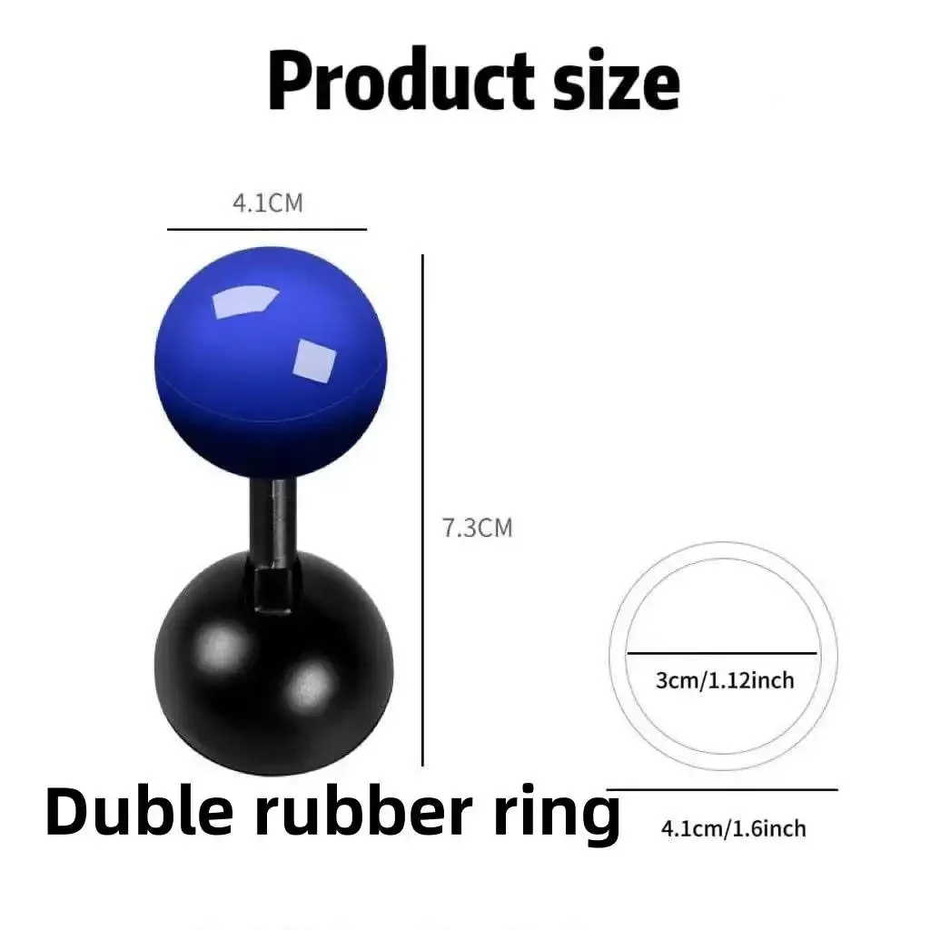 Auto One Button Start Lever Car Engine Start Stop Button Joystick Full Metal Ball-bar Automotive Decorative Accessories