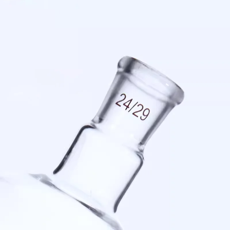 24/29 싱글 넥 둥근 바닥 플라스크, 끓는 플라스크 둥근 바닥, 짧은 넥 표준 그라운드 마우스, 50 ml, 100 ml, 250 ml, 500 ml, 1000 ml, 2000ml