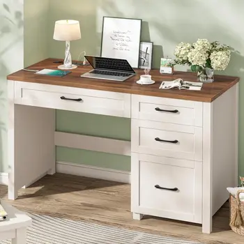 47-Inch Farmhouse Executive Desk 1