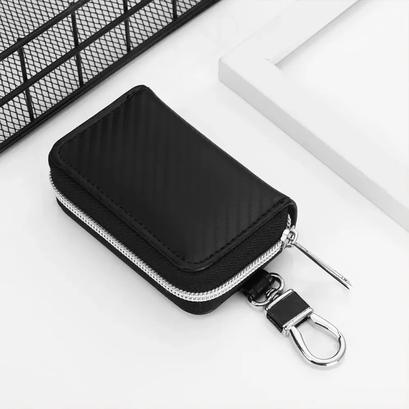 Funda Faraday Llave Coche Bolsa Antirrobo Para Llav De Coche, Bloqueador RFID De Señal De Bolsas De Faraday