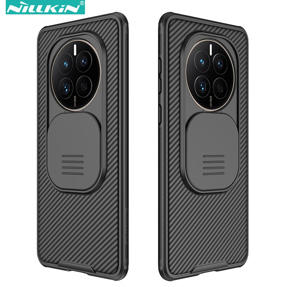 

Чехол Nillkin для Huawei Mate 50 CamShield Pro, с защитным чехлом для камеры, жесткий чехол из поликарбоната + ТПУ
