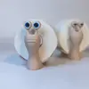 High-end Kawaii Snail Paper Towel Holder 3D Printed Tissue Paper Storage Stand Cute Home Bathroom Decor 4