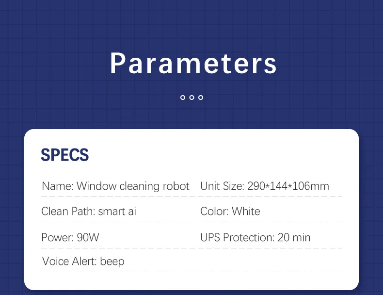 Robot Window Cleaner Window Cleaning Robot Smart Home Robot Vacuum CleanerRemote