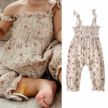 Floral Baby Girl Jumpsuit 1