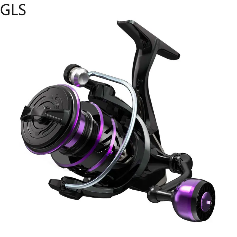 HP-Series Left/Right Interchangeable Metal Spool Fishing Reel