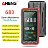 ANENG 683 Smart Digital Multimeter Touch Screen 6000 Counts AC/DC Ammeter Voltmeter Rechargeable Ohm Diode NCV Multimeter Tester 1