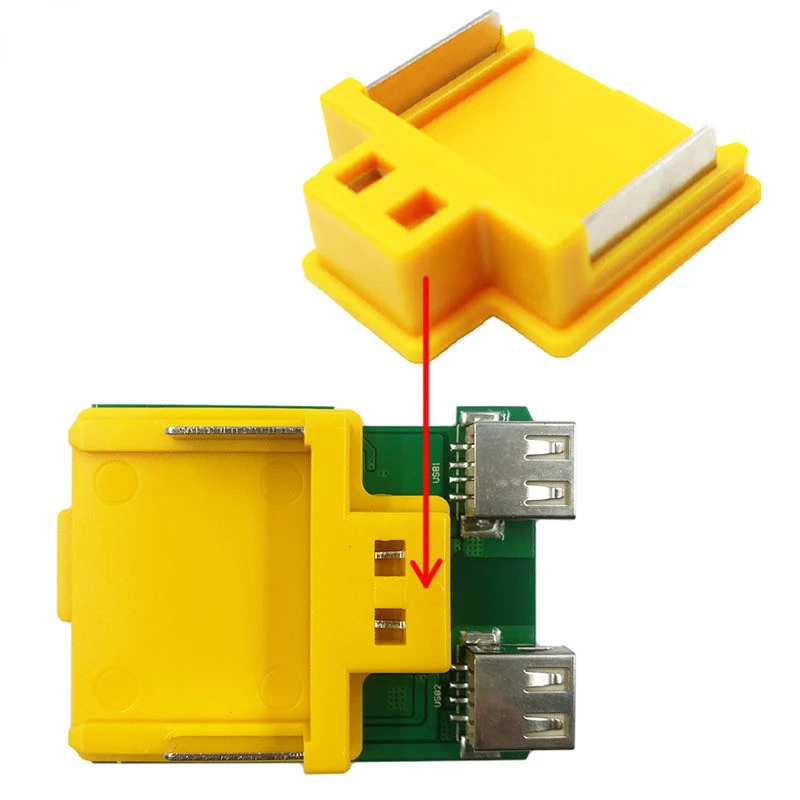 1PCS Connector Terminal Block For Makita 18V Li-ion Battery Charger Adapter Converter BL1815 BL1830 BL1430 Electric Power Tools