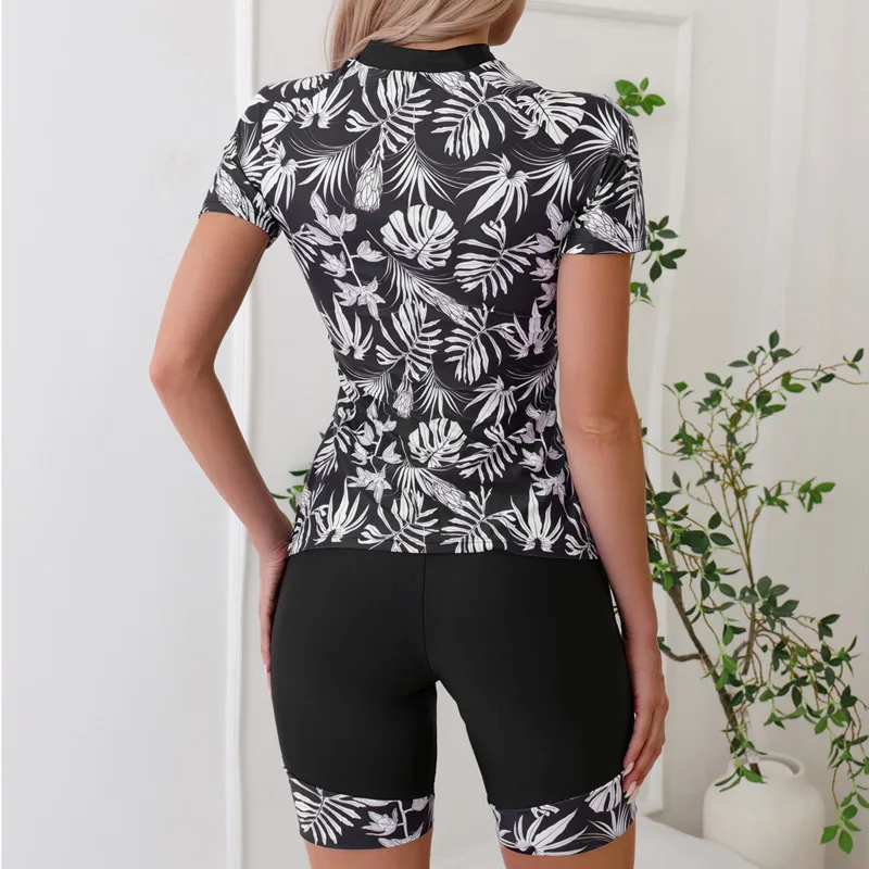Women Swimsuit Women Two Piece Sets Summer Print Swimsuits Tankini Sets Female Swimwear Push Up For Beach Wear Two-Piece Bathing Suits Pool Women's Swimming Suit