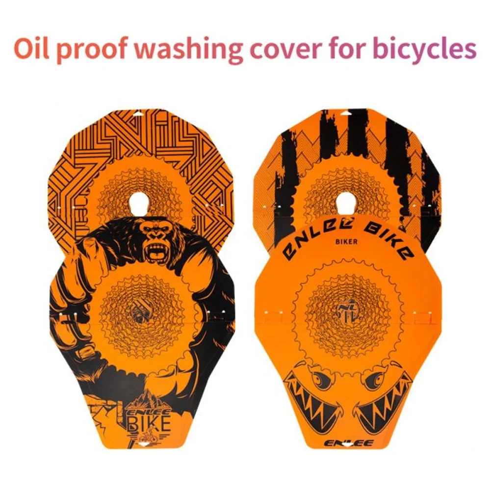 

Bicycle Washing Disc Brake Edge Protection Cover Anti Pollution Cover MTB Bike Maintenance Repair Tools