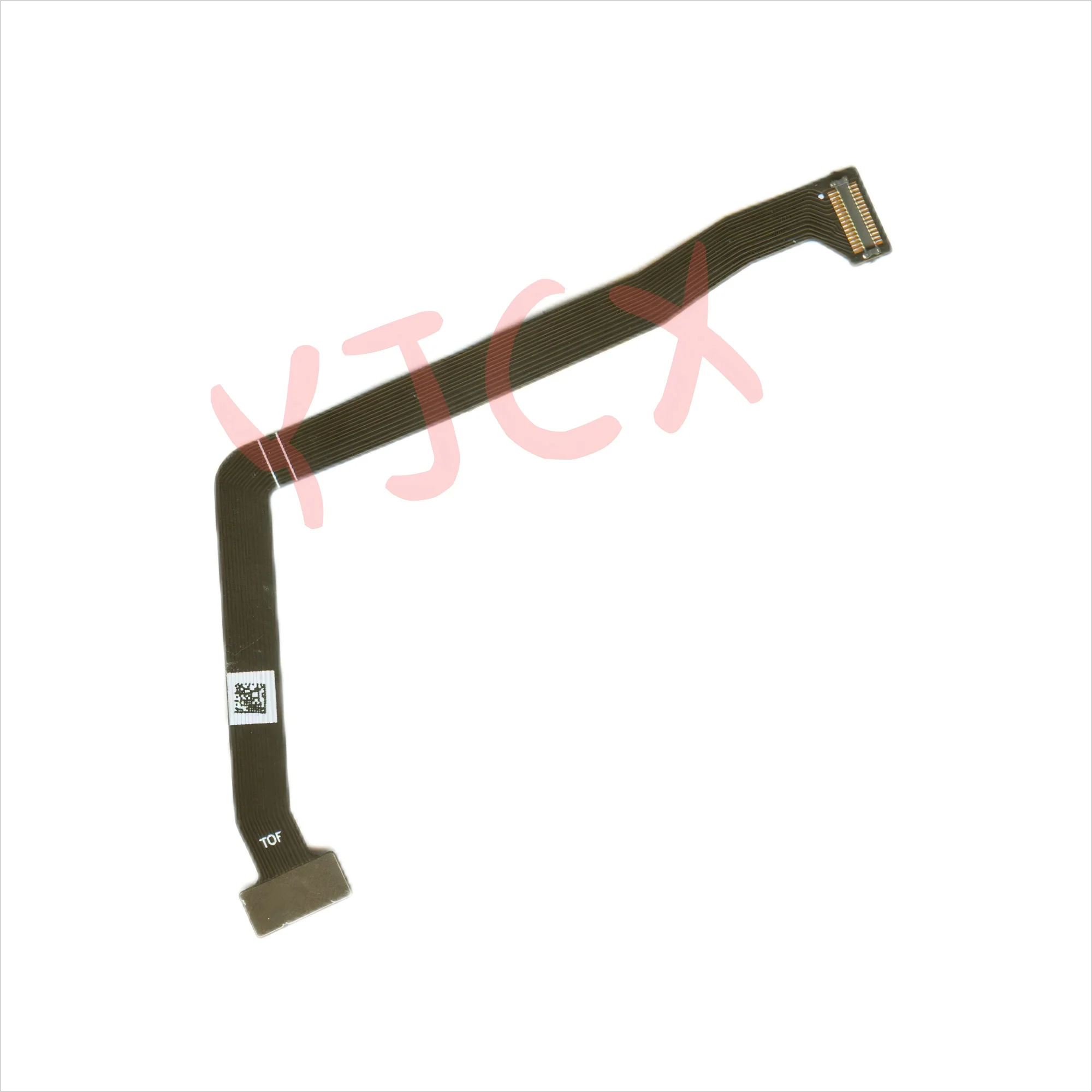 Câble plat TOF pour DJI Mavic 3 déroulé, montrant sa flexibilité, pièce de rechange drone.