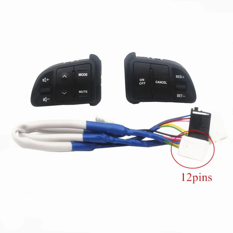Steering Wheel Button for Kia Sportage Audio Cruise Control Switch Volume BT Pone Button Switch Car Accessorires