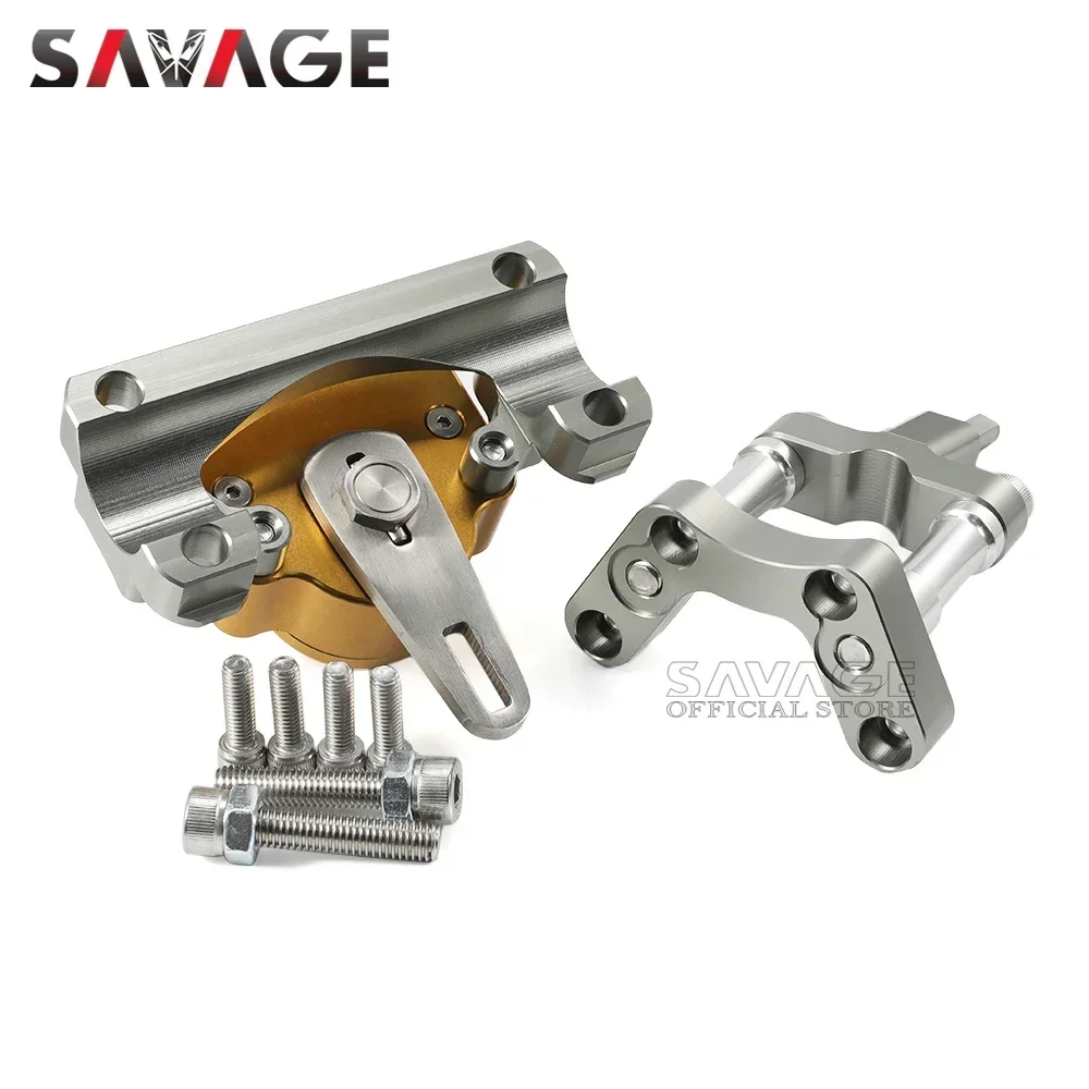 逆安全ステアリングダンパーKTM 990 SMT 2009-2013 10 11 12オートバイ調整可能な安定剤マウントブラケッ ステアリングダンパースタビライザー 990 Supermoto T 990 SMT 2009