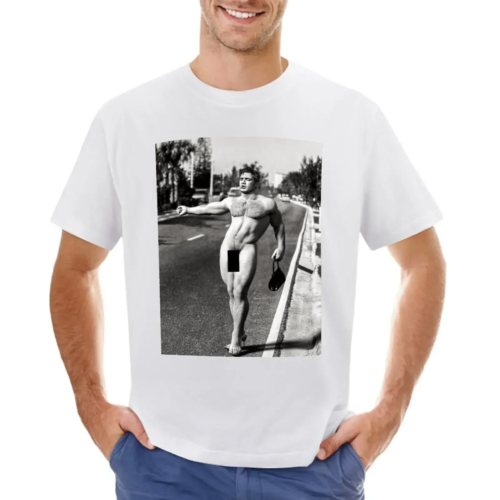 

Express yourself hunk T-shirt new edition boys animal print customs fitted t shirts for men