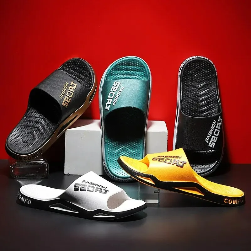 Soft Slippers Summer Slippers Anti Slip Sandals New Slippers Men Summer Sports Outdoor Non-Slip Couples Home Bathroom Sandals And Slippers Women Ciabatte Uomo Flip Flop
