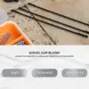 12Pcs 5 Inch Pinned Scroll Saw Blades TPI 10/15/18/24 Power Tools Accessories for Woodworking for DIYers 4