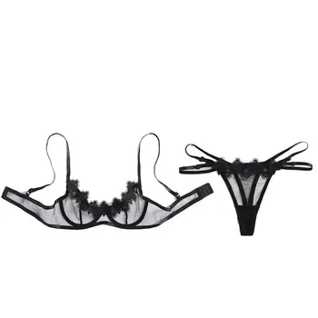 Sexy Lingerie for Women Underwear Panty Set Play See through Lace Bodysuit Babydoll Sleepwear