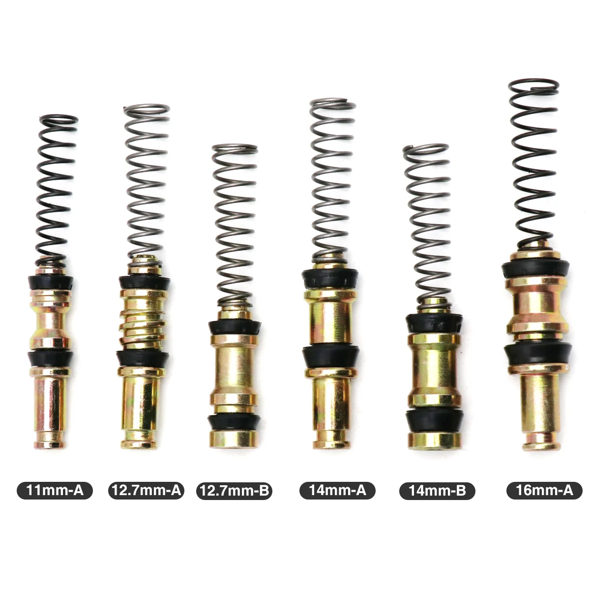 Alconstar-11/12.7/14/16Mm Moto Frizione Pompa Freno Pistone Pistone Kit Di Riparazione Cilindro Maestro Pistone Rigs Accessori Di Riparazione