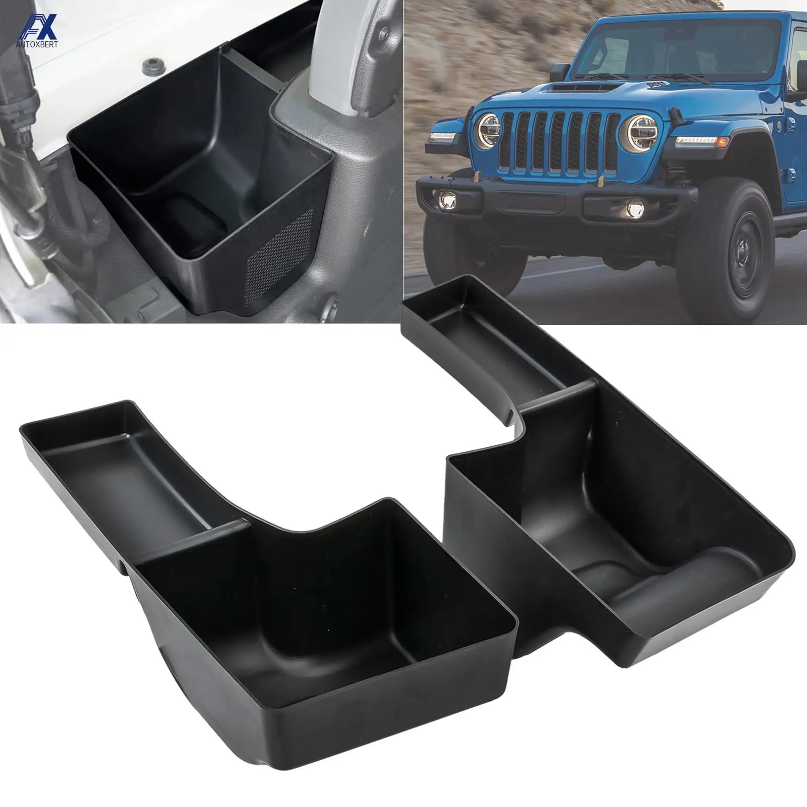 

Автомобильный органайзер для багажника Jeep Wrangler JL, задний контейнер для хранения, лоток, аксессуары 2018 2019 2020 2021