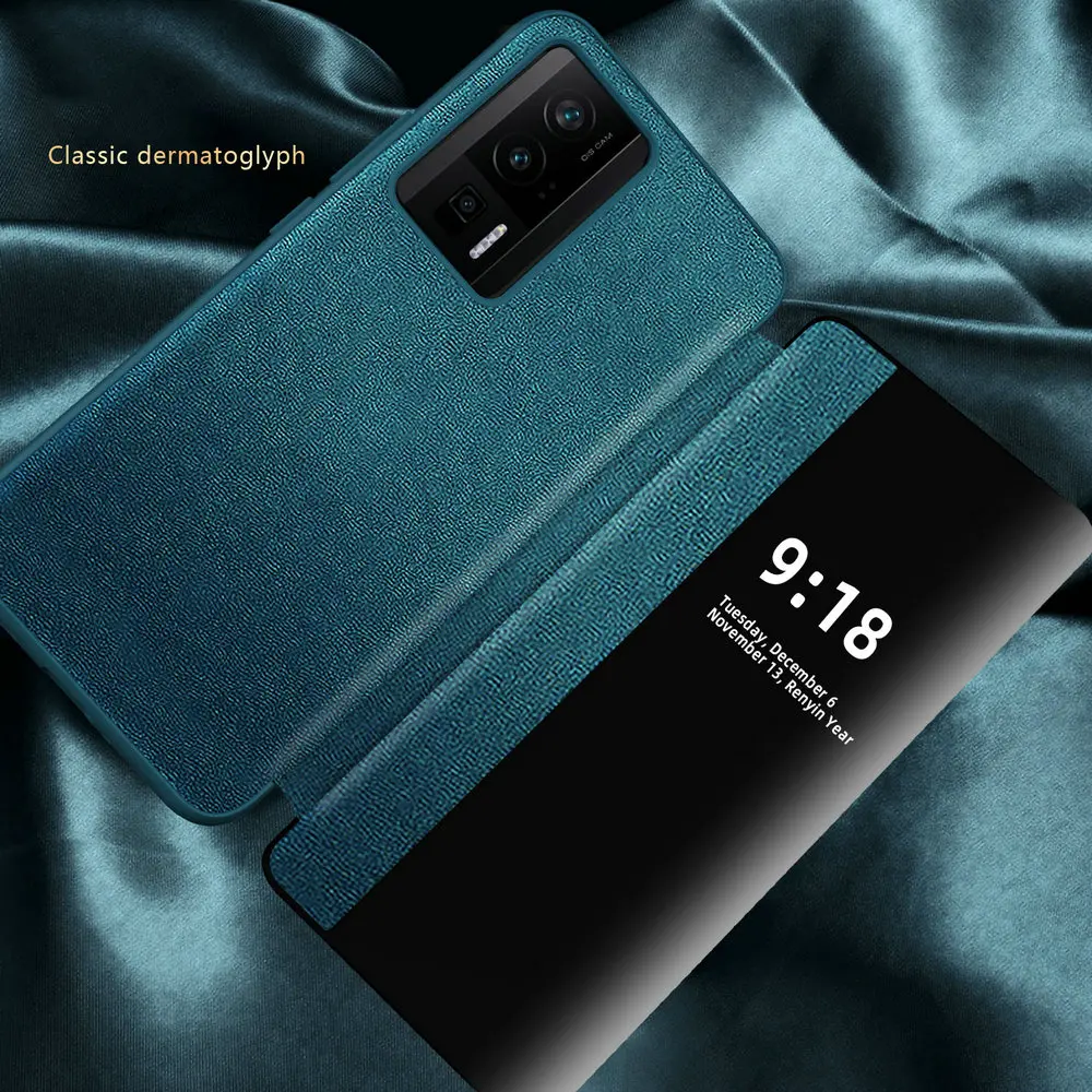 Funda Para Xiaomi Poco F5 5g Adsorbible Carbamato Cuero