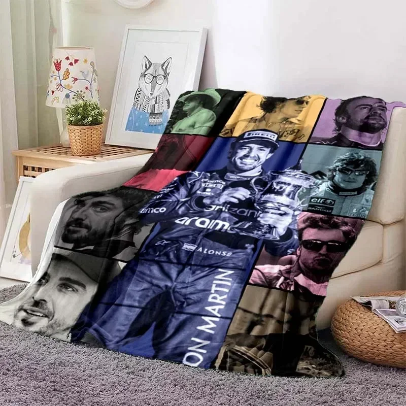 CHECO PEREZ FOR THE Patterned Blanket Star Art Flannel Thin Blanket Portable Home Travel Office Lunch Break Blanket 2