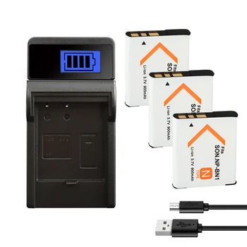 NP-BN1 NP BN1 Batteria Per SONY DSC WX5 TX9 T99 TX7 TX5 W390 W380 W350 W320 W360 QX100 900amh NPBN1 Caricabatterie