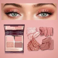 Charlotte Tilbury Hollywood Flawless Liquid Highlighter, hydratant pour la peau, palette de luxe, finitions satinées mates, scintillantes et métalliques 6