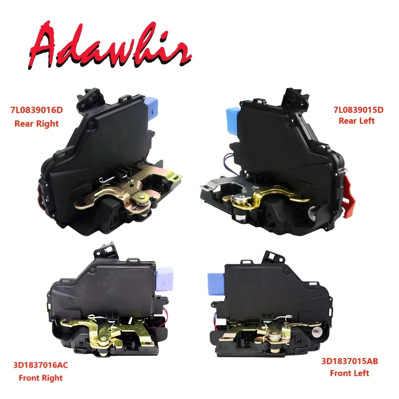 

Центральный дверной замок для сиденья ALTEA TOLEDO Skoda OCTAVIA VW GOLF JETTA TOURAN TOUAREG 7L0839016D 7L0839015D 3D1837016AC 3D1837015AB
