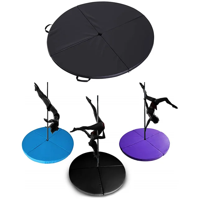 Tappetino Per Pole Dance Fortisline - Spessore 10 Cm, Pieghevole, Diametro 120 Cm, Protezione Ottimale Per Allenamento - Foto 8