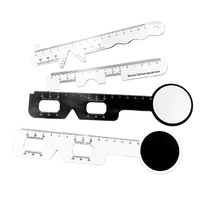 

Plastic Pupil Distance Meter Opticals PD Ruler Eye Ophthalmic Tool Pupillary Distance Ruler Pupil Measurement Tool Dropship
