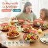ir Fryer, 12-in-1 Dual Blaze for 360° Crispy Meals, No Shaking & Preheating to Fast Cooking with Bake, Roast, Broi 4